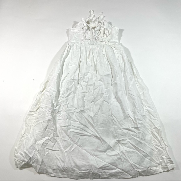 New Madewell Double-Tie Cutout Sweetheart Midi Dress - Picture 5 of 11